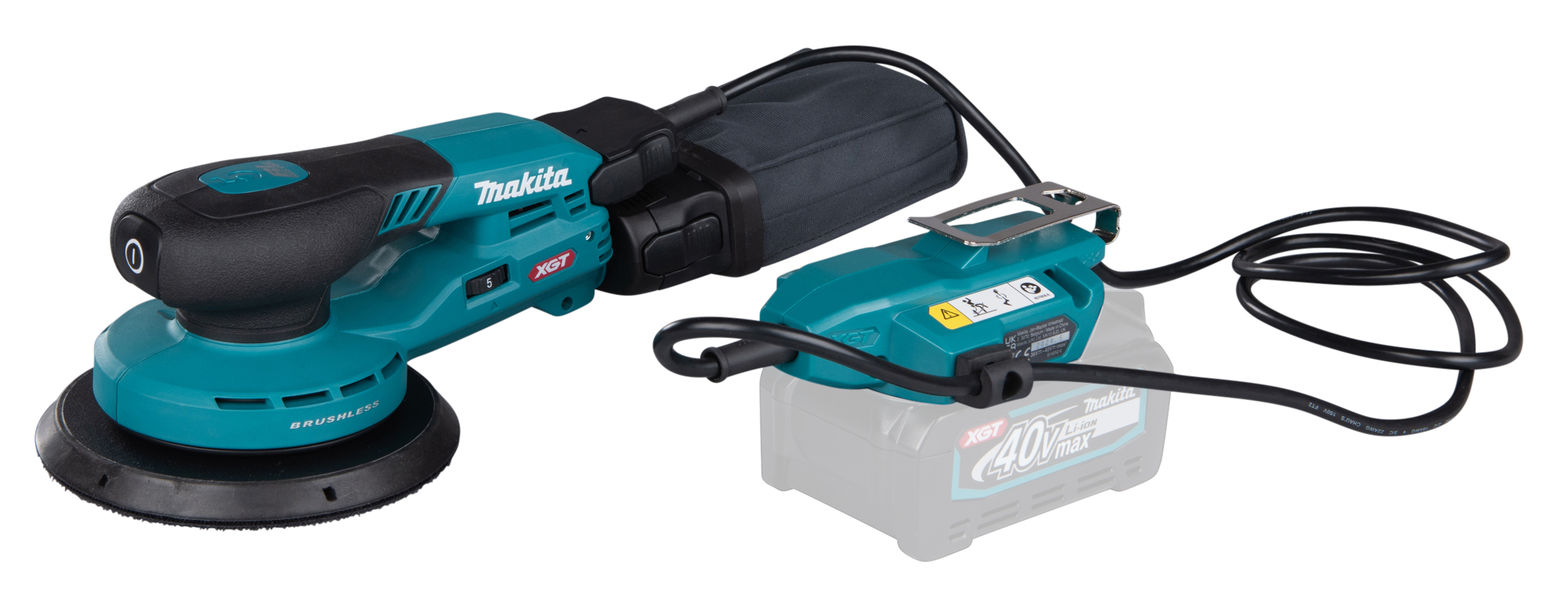 Makita BO002CGZ Aku Excen.Brúska 150 Mm 40 V Max XGT