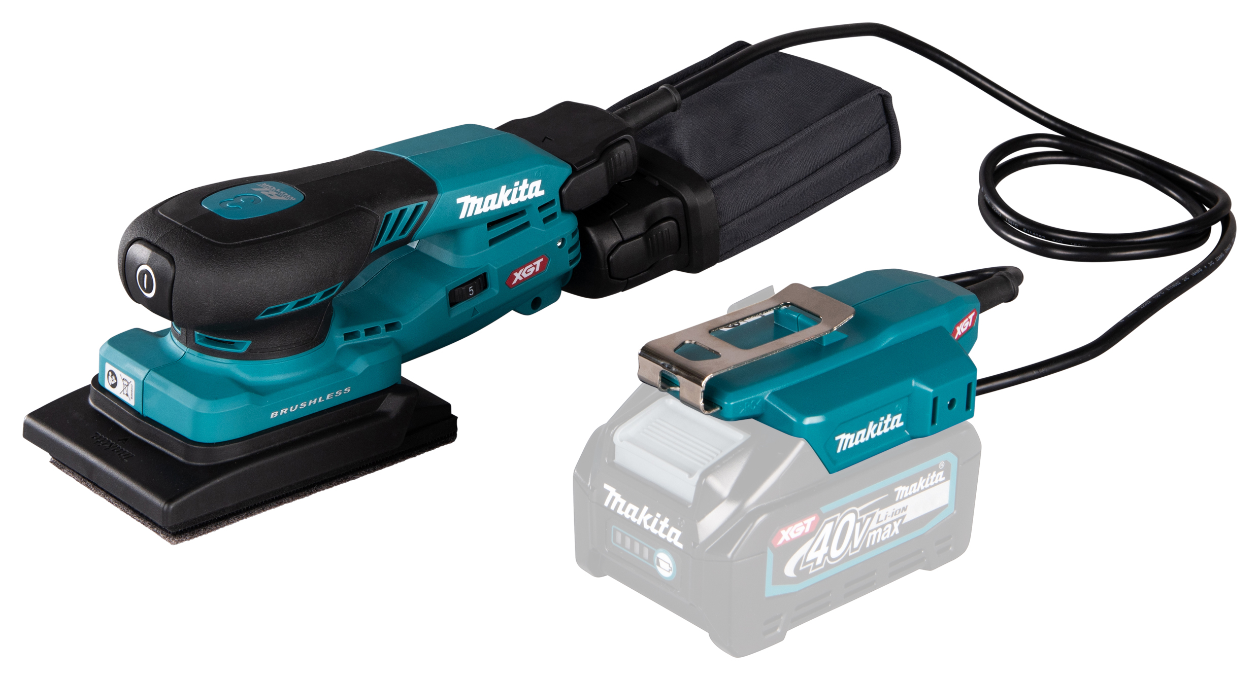 Makita BO005CGZ Aku Vibračná Brúska 40 V Max XGT