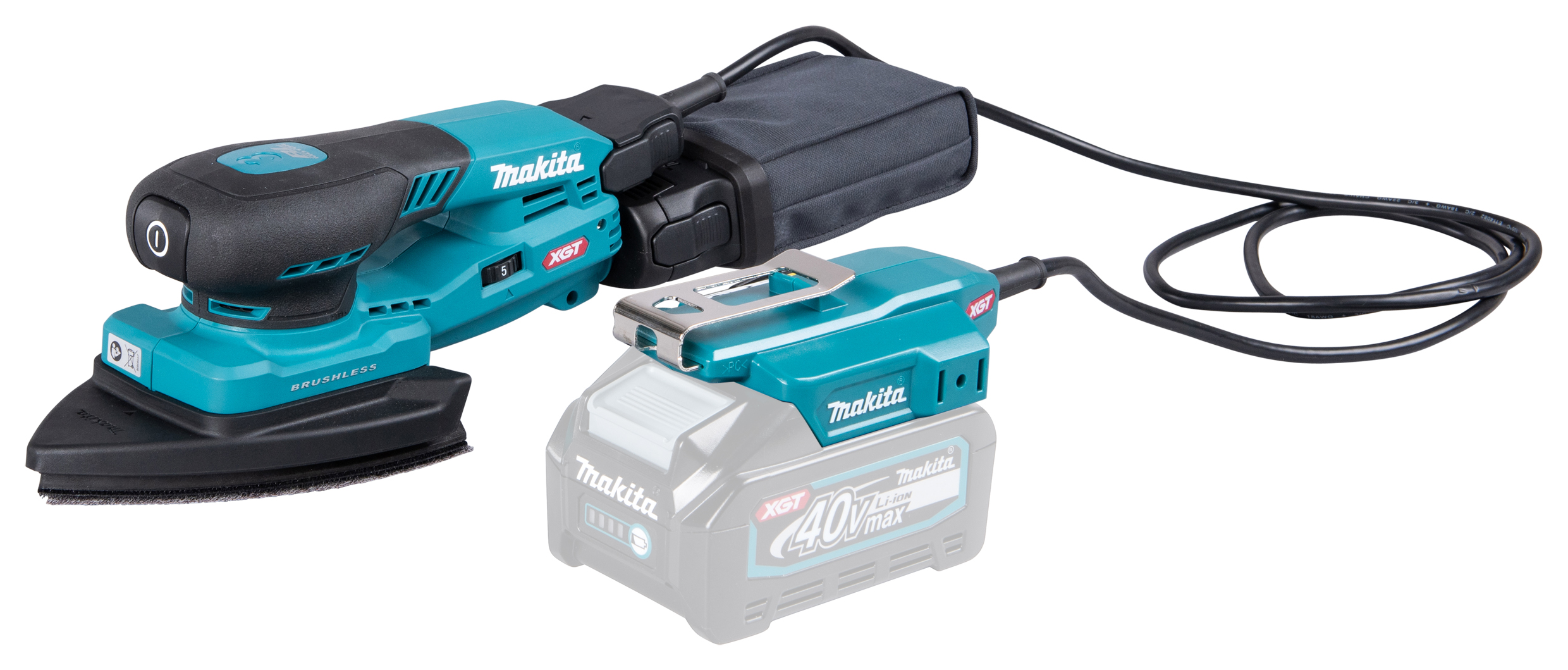 Makita BO006CGZ Aku Vibračná Brúska 40 V Max XGT