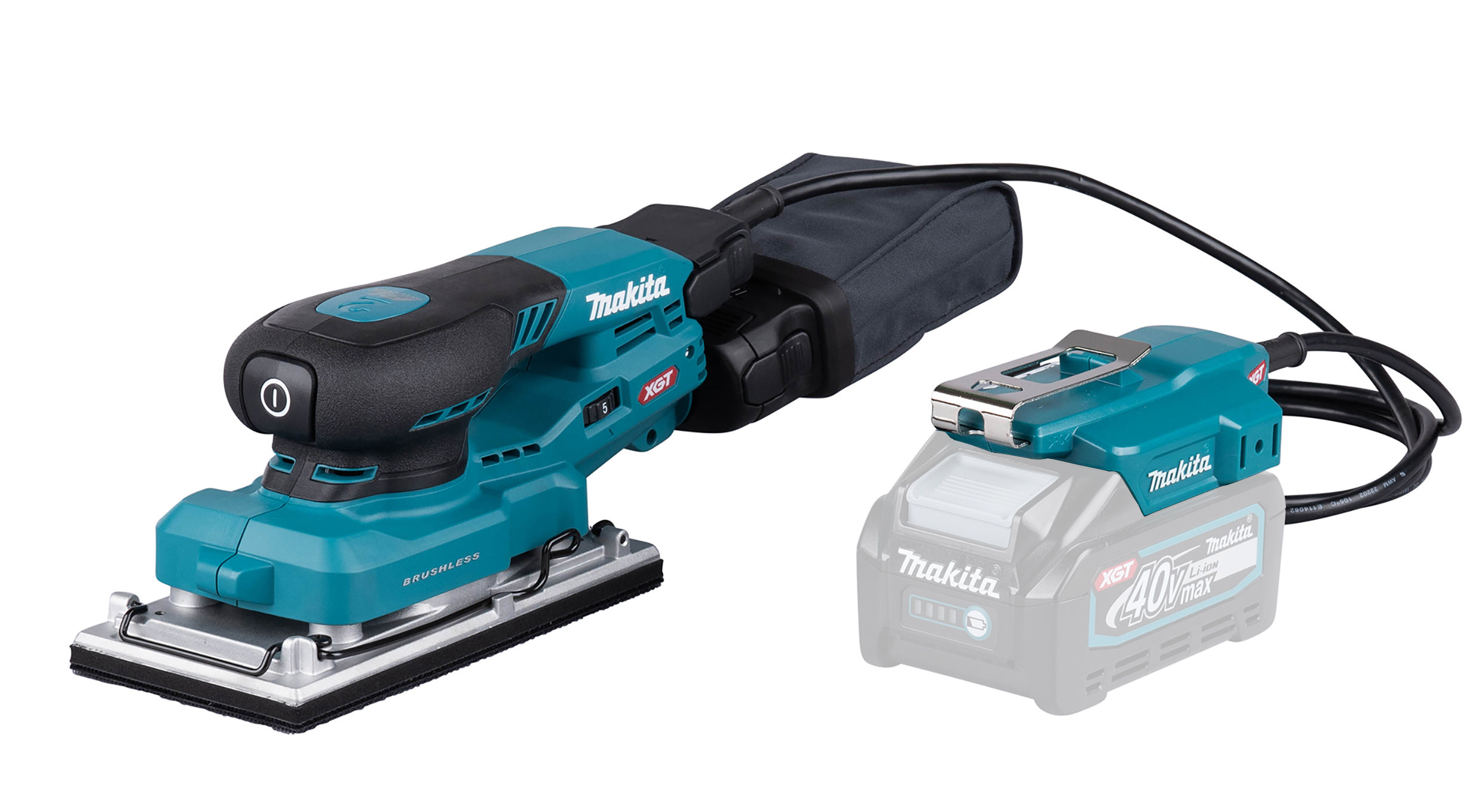 Makita BO007CGZ Aku Vibračná Brúska 40 V Max XGT