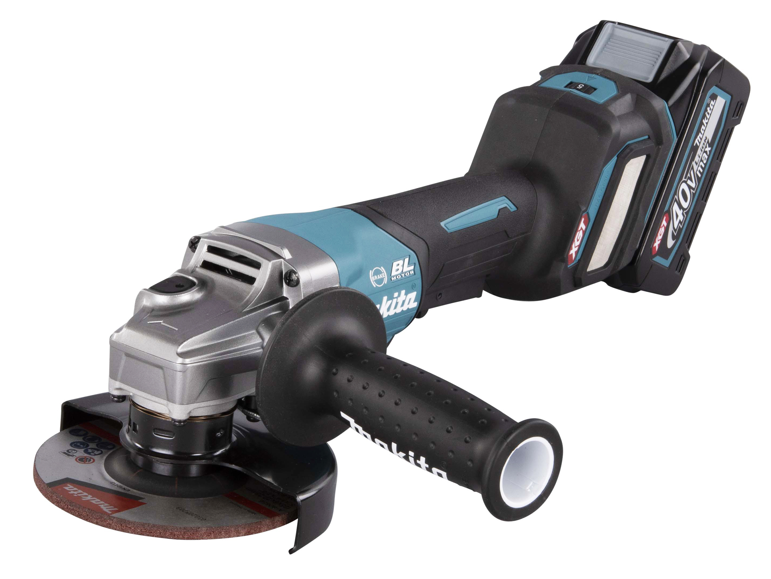 Makita GA029GU201 – aku uhlová brúska XGT 40V max (2x aku + nabíjačka)