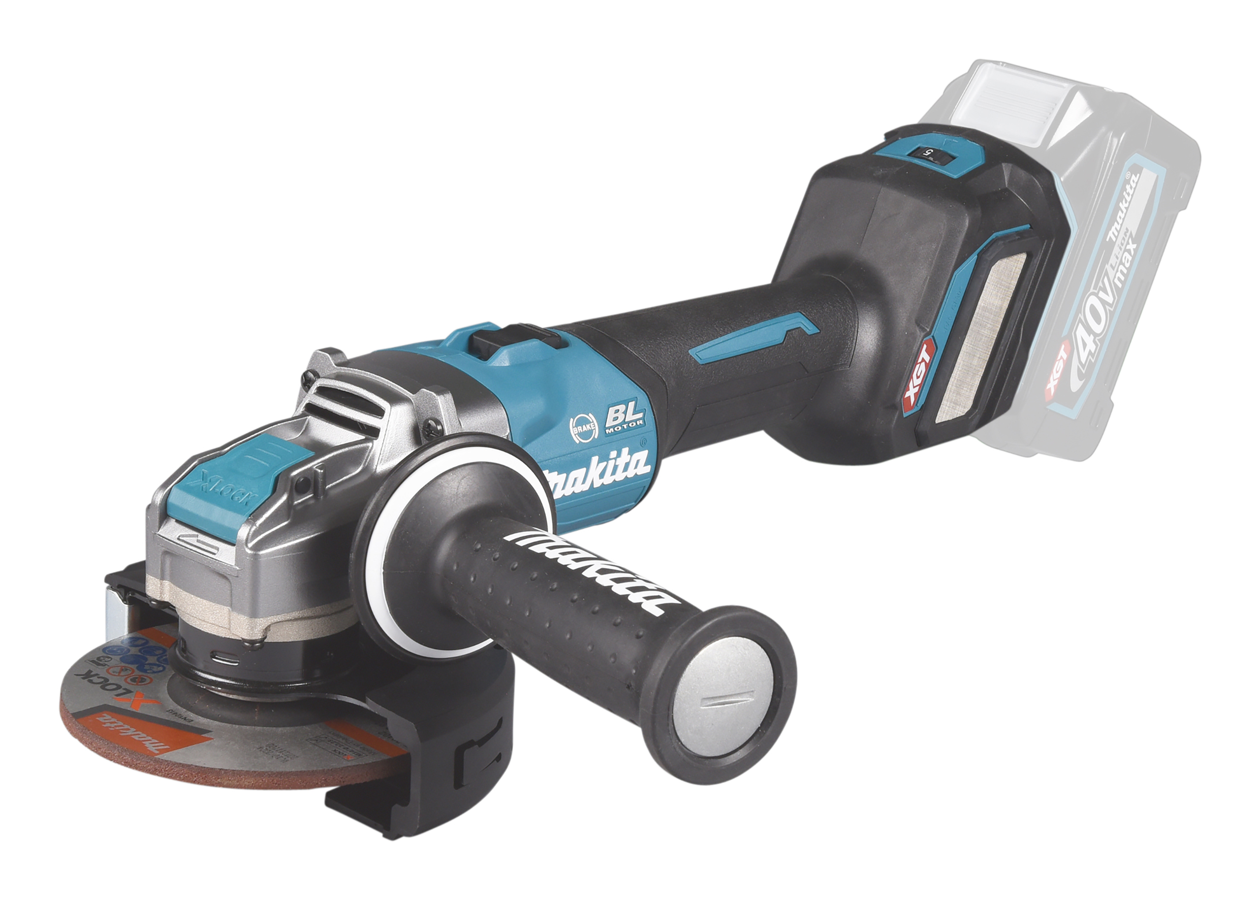 Makita GA041GZ Aku Uhlová Brúska X-Lock 40 V Max XGT