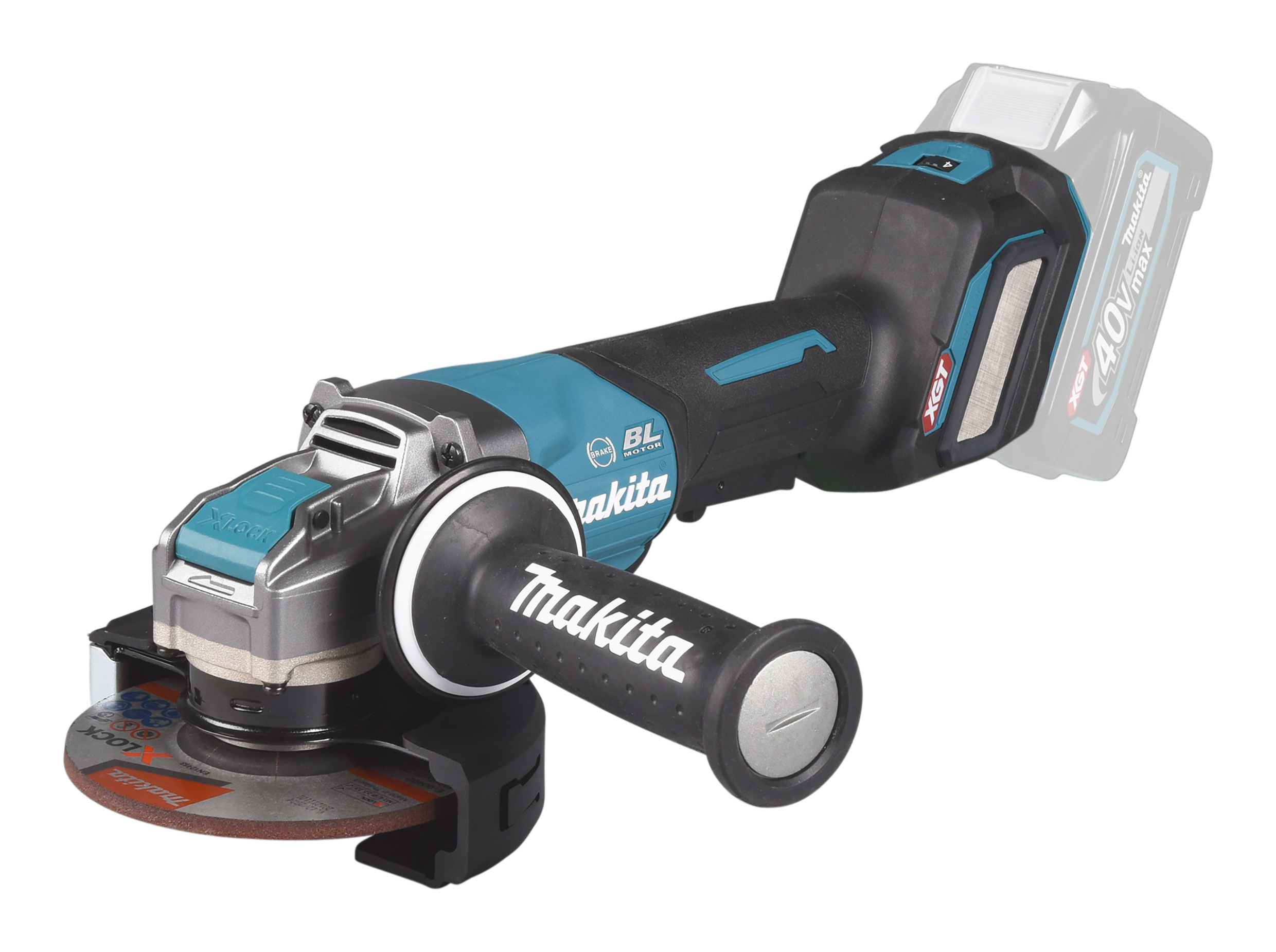 Makita GA044GZ Aku Uhlová Brúska X-Lock 40 V Max XGT
