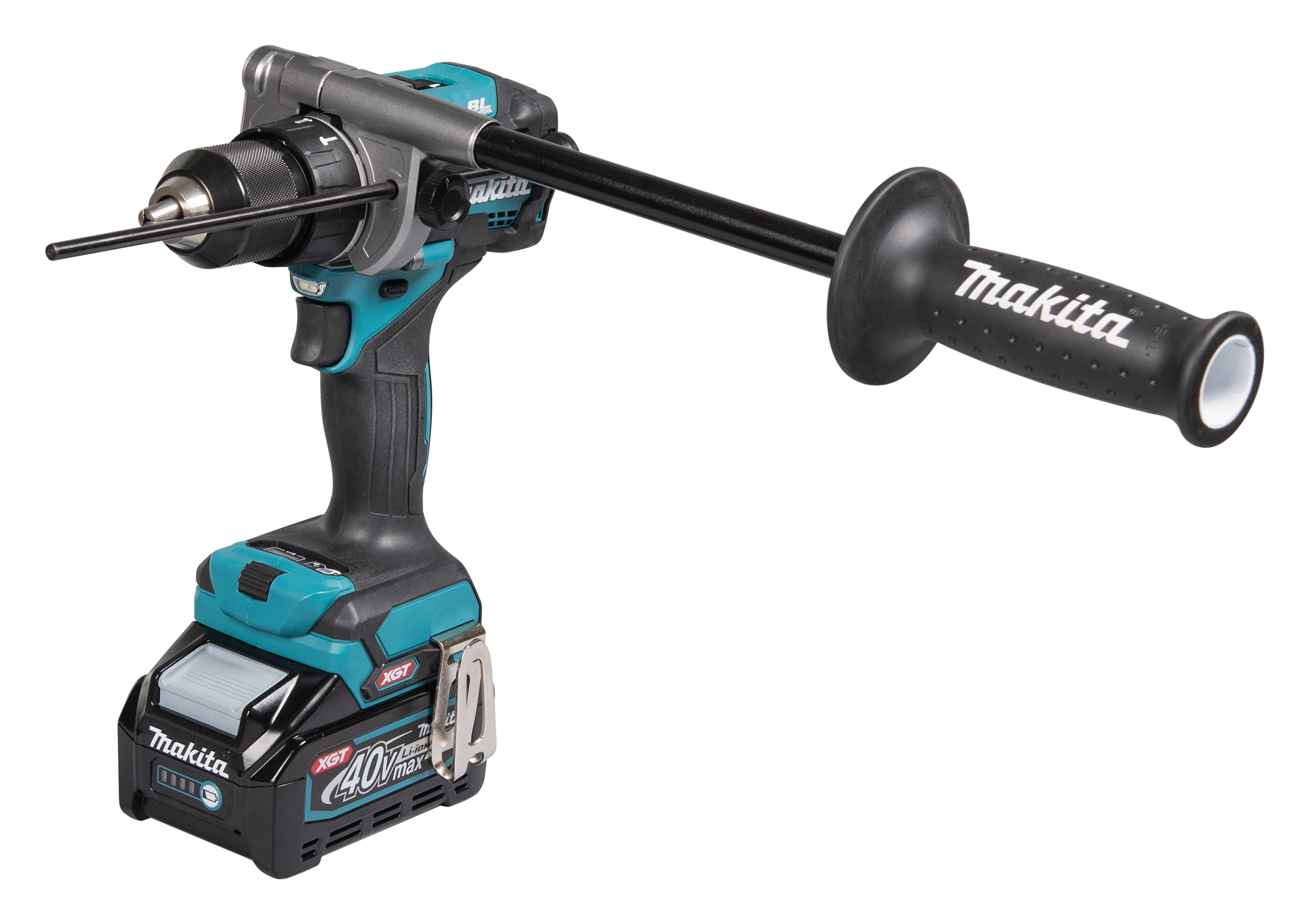 Makita HP001GU201 – aku príklepový skrutkovač XGT 40V max (2x aku + nabíjačka)