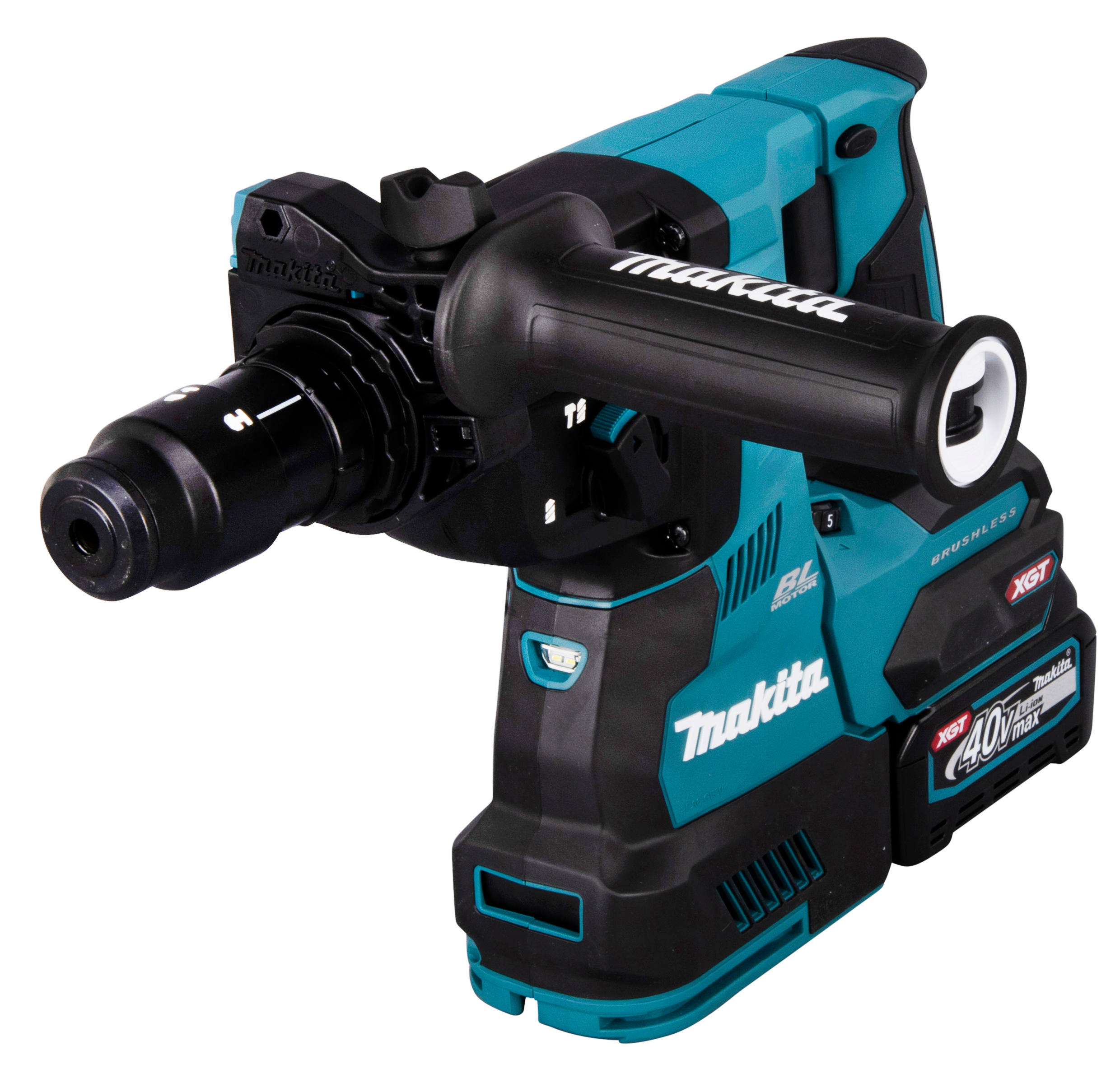 Makita HR004GU202 – aku vŕtacie kladivo SDS-plus XGT 40V max (2x aku + nabíjačka)