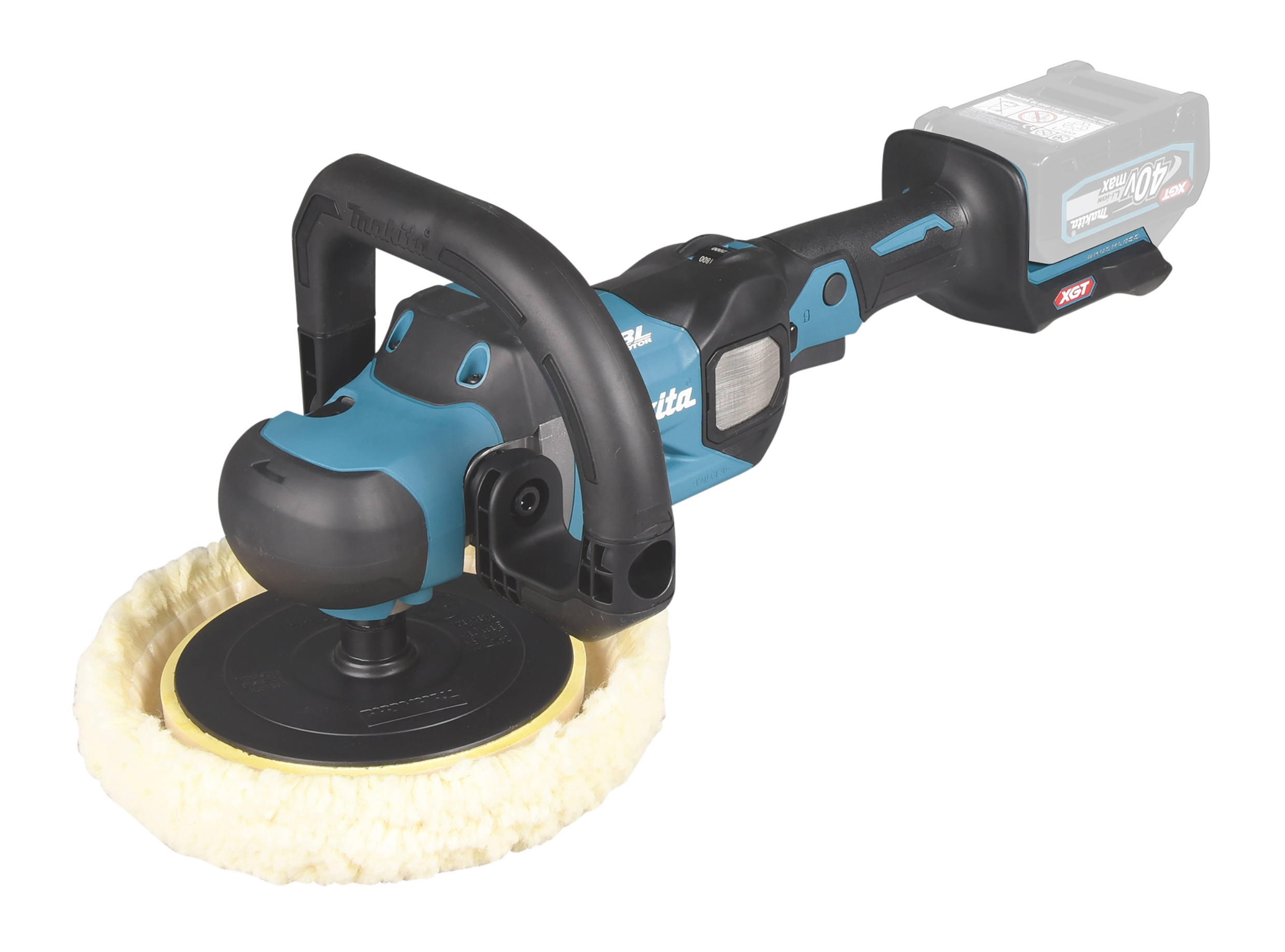 Makita PV001GZ Aku Leštička 180 Mm 40 V Max XGT