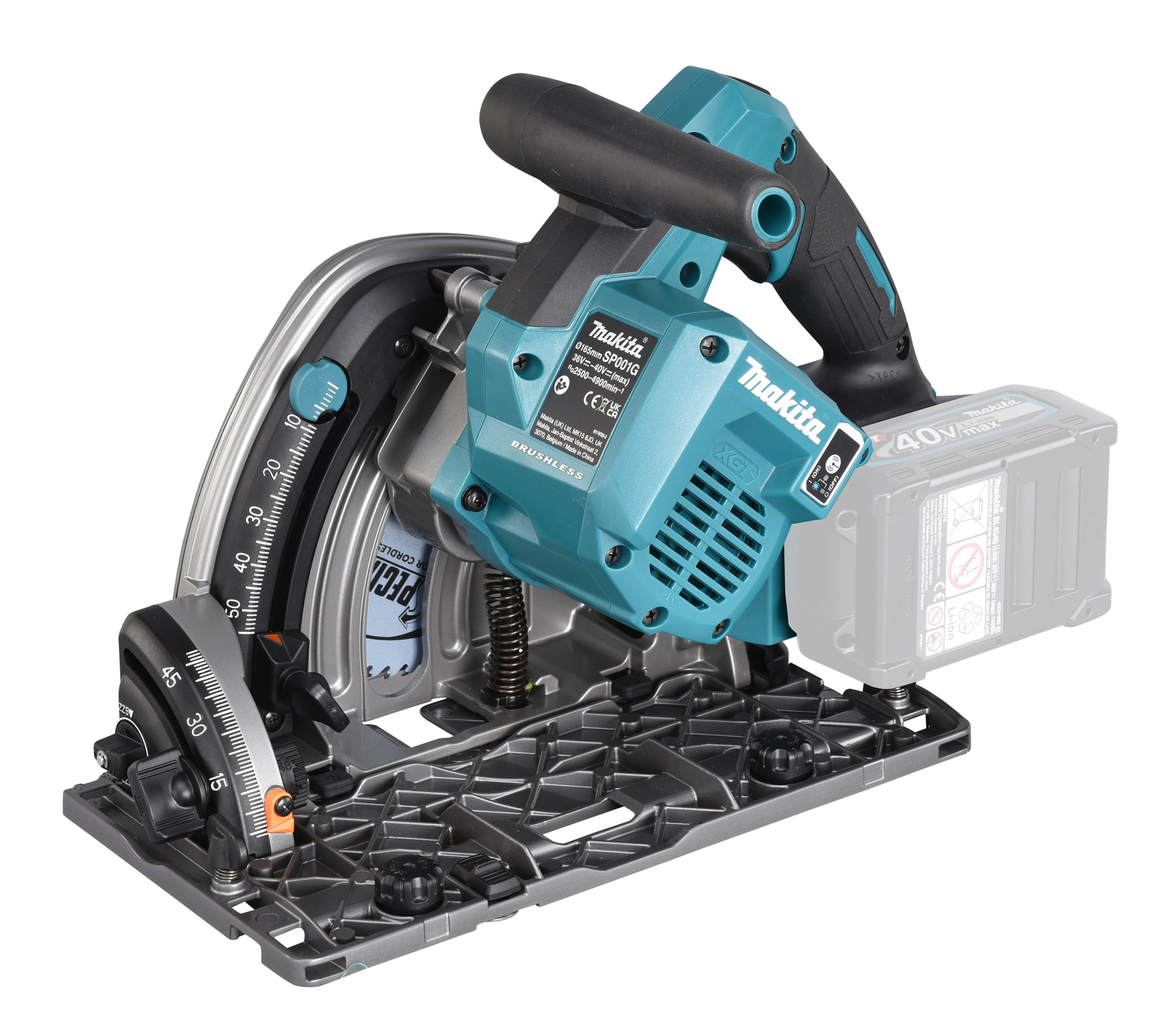 Makita SP001GZ03 Aku Ponorná Píla 40 V Max XGT