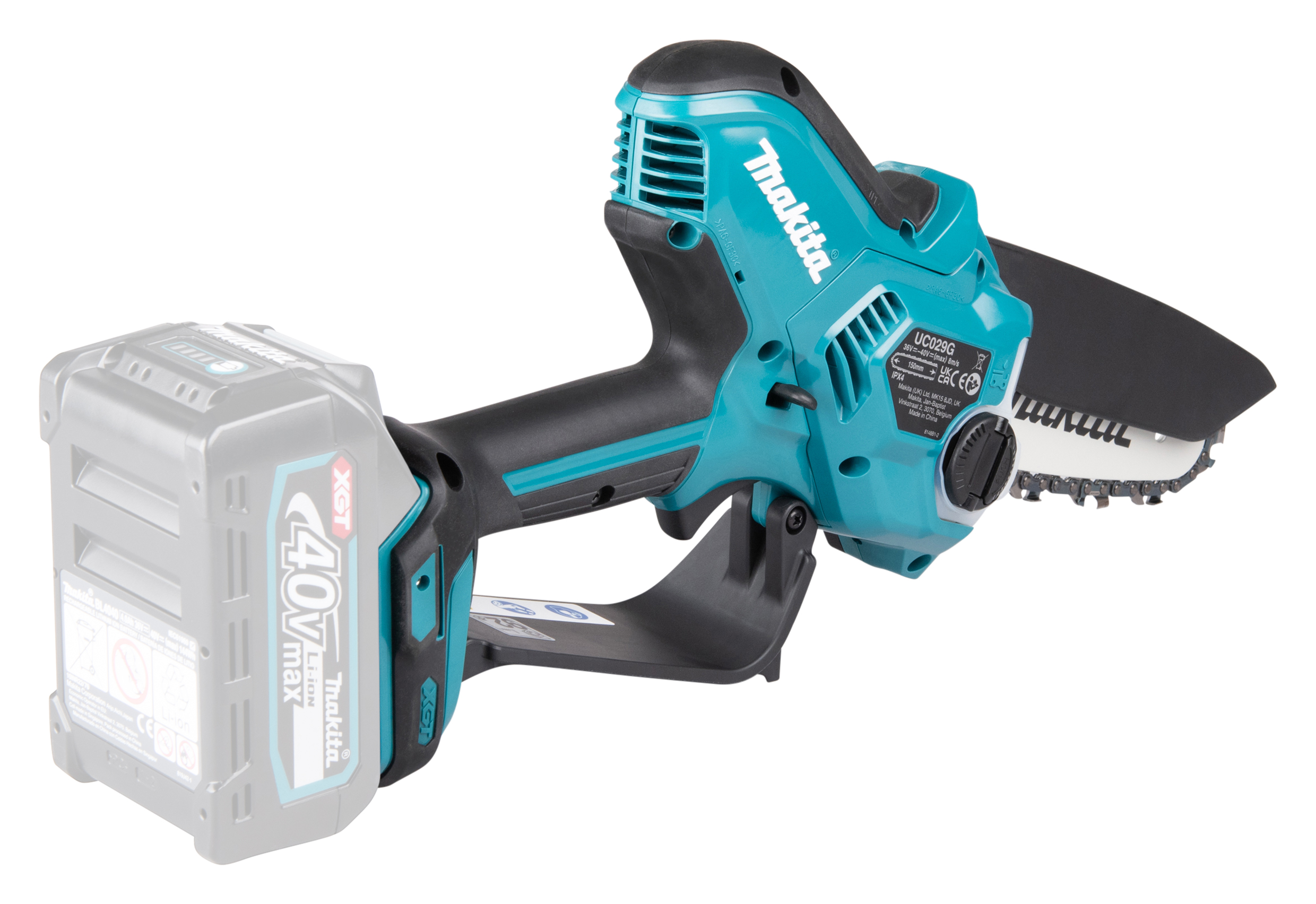 Makita UC029GZ01 Aku Reťazová Píla 15 Cm 40 V Max XGT