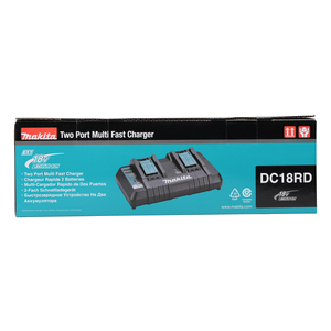 DC18RD - Chargeur rapide 2 batteries Makstar Li-Ion 14,4 à 18 V