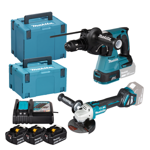 SET Tassellatore 3 funzioni + Smerigliatrice angolare