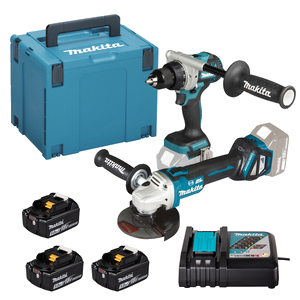 SET Bohrschrauber + Winkelschleifer