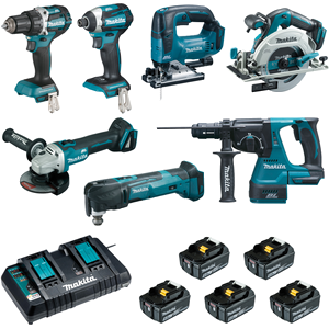 Ensemble de 7 machines 