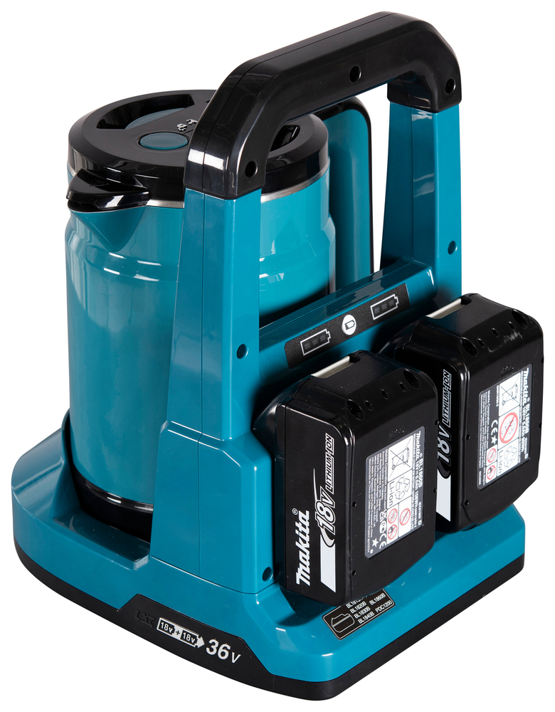 Makita KT360DZ Blue Rechargeable Kettle 36V Battery / Charger Sold  separately