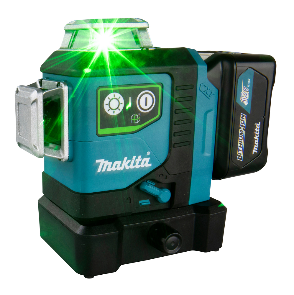 Makita-Niveau laser 4D vertical à 3 faces x 360 degrés, 16 lignes,  horizontal, bleu, batterie au lithium 21V, pour l'extérieur, PK SK700GD -  AliExpress