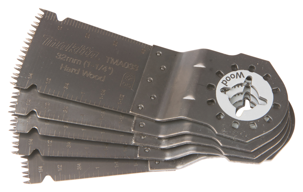 Lames de scie plongeante Bois, 32 mm OIS, 14 dents par pouce, BiM, TMA033 Lames de scie plongeante Bois, 32 mm OIS, 14 dents par pouce, BiM, TMA033