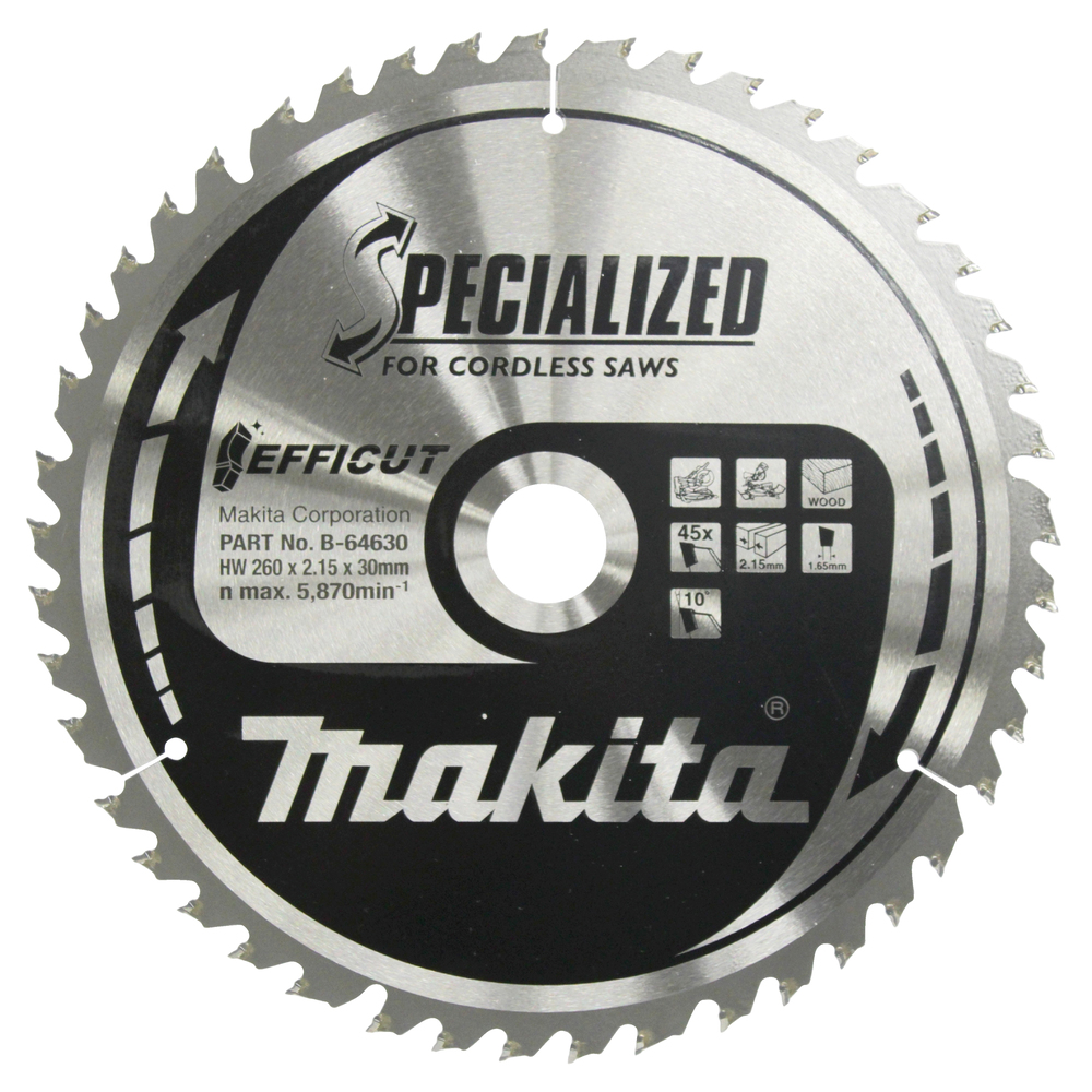 Makita B-67321 Sägeblatt 305 x 2,15 x 30 100Z Efficut schnell effizient für Holz 