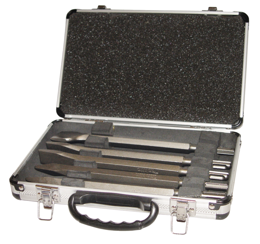 BFO 17-Piece SDS Plus Drill Bit & Chisel Set For Rotary Hammer – Fits Makita, Dewalt