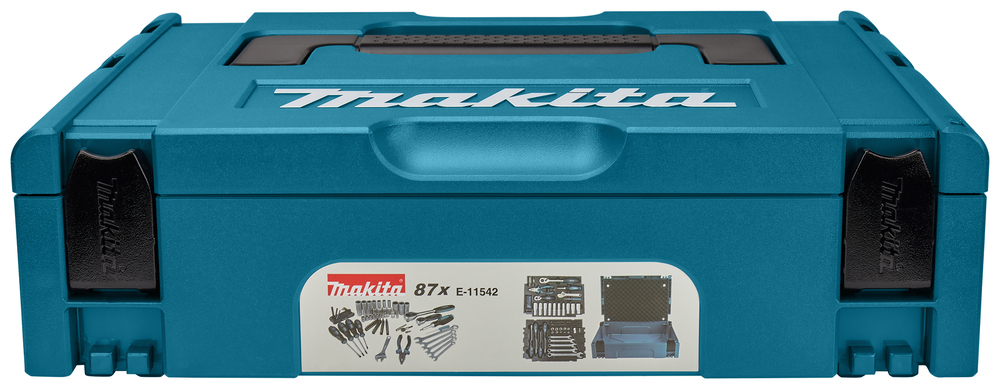 Coffret MAKPAC 87 outils à main MAKITA : Ref. E-11542