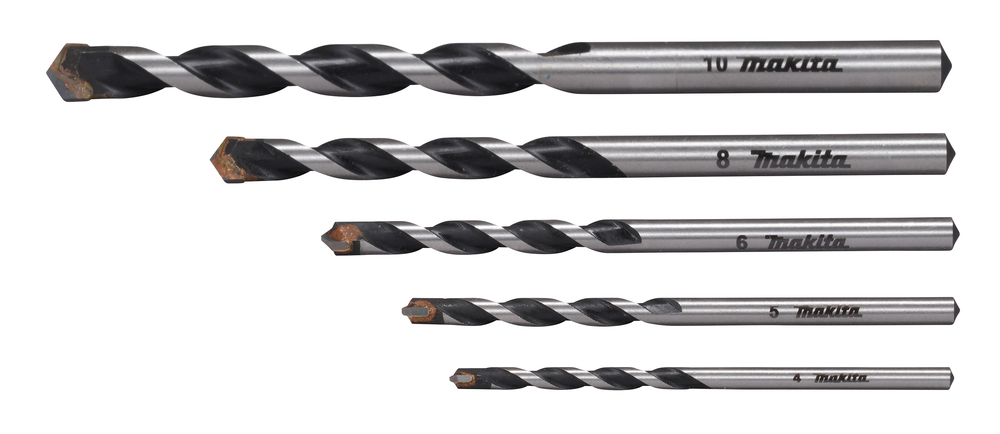 12 x Ensemble 5 forets Multi-matériaux, emmanchement Cylindrique 12 x Ensemble 5 forets Multi-matériaux, emmanchement Cylindrique