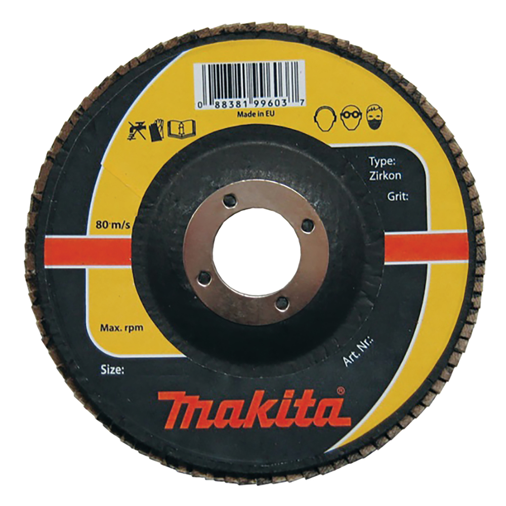 Fächer-Schleif-Scheibe Vlies 115 Mm Körnung 120
