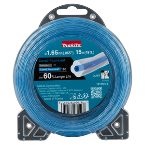 Filo in nylon Four-Leaf ricoperto 1.65mm blue