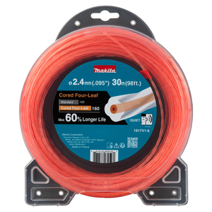 Filo in nylon Four-Leaf ricoperto 2.4mm arancione