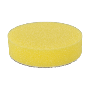 Sponge pad 80 mm, yellow