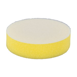 Sponge pad 80 mm, yellow