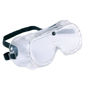 Schutzbrille mit elastischem Kopfband