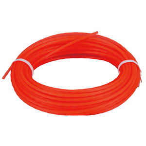 Four-Leaf Clover-Like Nylon Cord 2,4 mm x 15 m, Orange