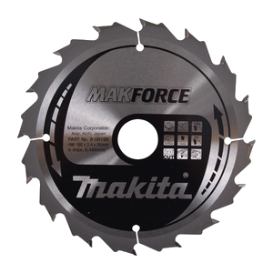 B-08193 - Circular saw blade, Makforce T.C.T, 180 x 30 mm, 16 T