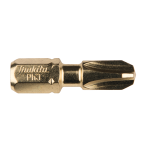 Screw bit Impact gold, PH3, 25 mm, 2 pcs