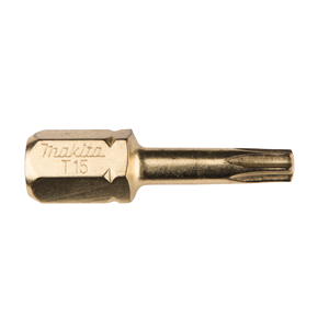 Screw bit Impact gold, T15, 25 mm, 2 pcs
