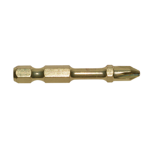Screw bit Impact gold, PH2, 25 mm, Metal, 5 pcs