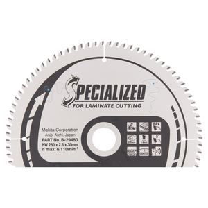 Lama SPECIALIZED per sega da banco a tagli d'angolo  250/30