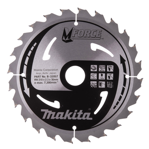 Lame de scie circulaire, M-Force T.C.T, 210 x 30 mm, 24 dents