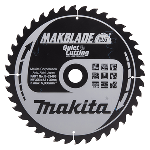Cirkelzaagblad, Makblade+ TCT, 305 x 30 mm, 40 T