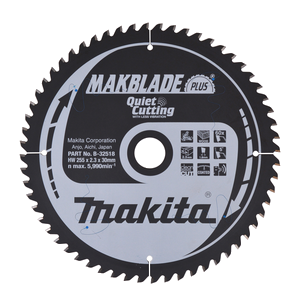 Lame de scie MAKBLADE+ 255/30 pour scie à onglets 