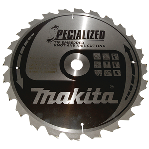 Circular saw blade, Specialized T.C.T, 355 x 30 mm, 24 T
