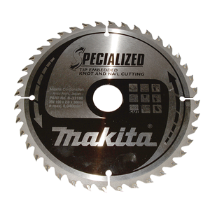 Circular Saw Blade, Specialized T,C,T, 190x30mm, 40T