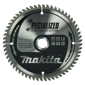 Makita Disco sierra circular , Specialized T.C.T, 160 x 20 mm, 60 D · B-33233