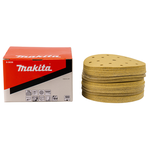 MAKITA B-39338 Schleifscheibe, 150 Mm Durchmesser, Körnung 120, 100 Stück
