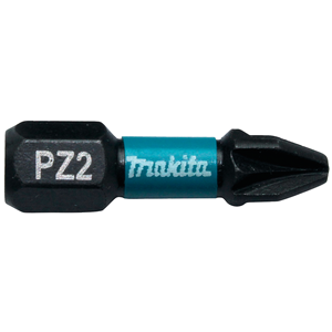 B-63644 - Screw bit Impact Black, PZ2, 25 mm, 2 pcs 
