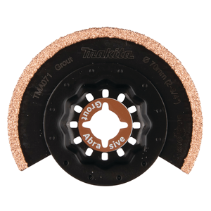 Multiblad - STARLOCK - karbid, segment, tunn, diameter 70 mm