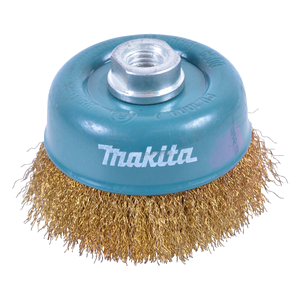 Makita Grata cónica ondulada de acero latonado 90 mm, 0,3 mm, M14 · D-39780