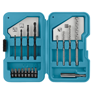 Makita Drill y Set de punta · D-40200