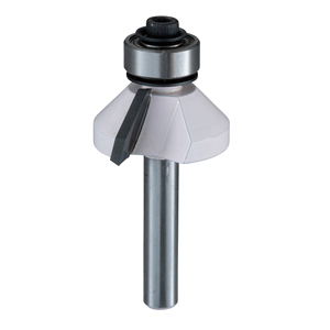 Makita Fresa biseladora con rodamiento 25º 22,2mm · D-68703