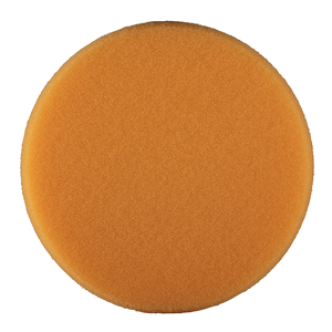 Polierpad Schaumstoff, orange, 190 mm