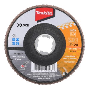 Lapeliniai diskai X-Lock, 125 mm, Z120