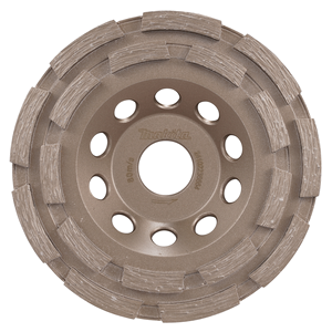 Diamantslipkopp 125mm 2 rader